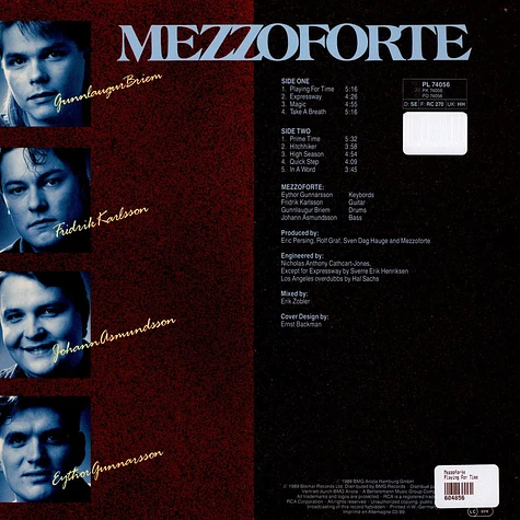 Mezzoforte - Playing For Time