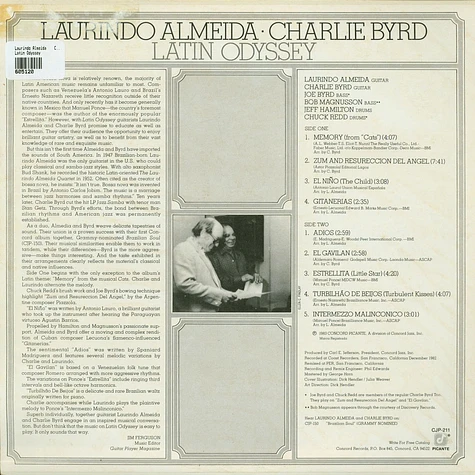 Laurindo Almeida · Charlie Byrd - Latin Odyssey