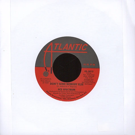 Ace Spectrum / Esther Phillips - Don't Send Nobody Else / Just Say Goodbye
