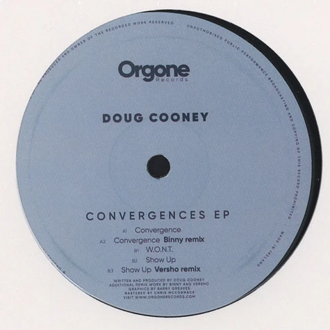 Doug Cooney - Convergences EP