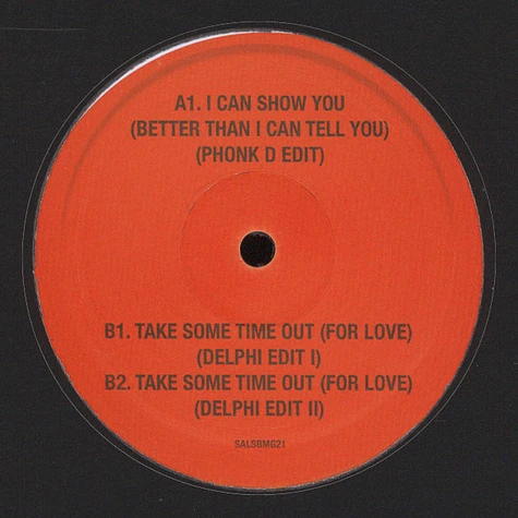 First Choice & The Salsoul Orchestra - I Can Show You (Better Than I Can Tell You) (Phonk D Edit) / Take Some Time Out (For Love) (Delphi Edit)