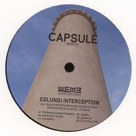 Capsule - Colundi Interception EP
