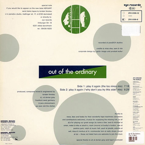 Out Of The Ordinary - Play It Again