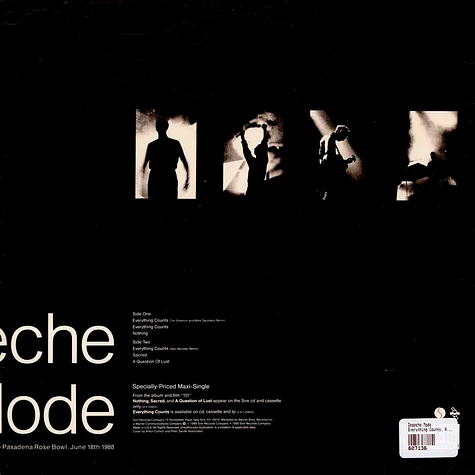 Depeche Mode - Everything Counts, Nothing, Sacred, A Question Of Lust