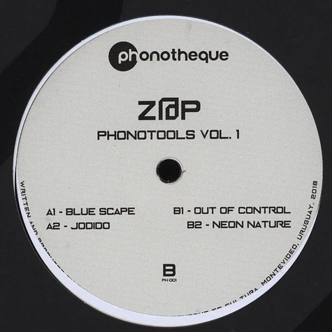 Z@P - Phonotools Volume 1