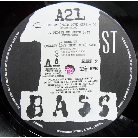 A2L - The Sound Collides With Colour And Shadows Explode E.P.
