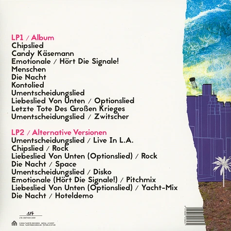 PeterLicht - Wenn Wir Alle Anders Sind Limited Vinyl Edition