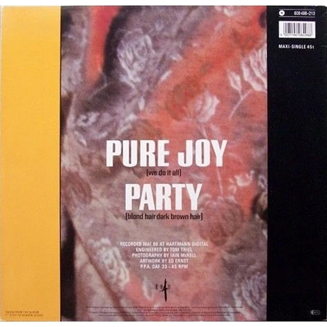 Deutsch Amerikanische Freundschaft - Pure Joy (Mix 12")
