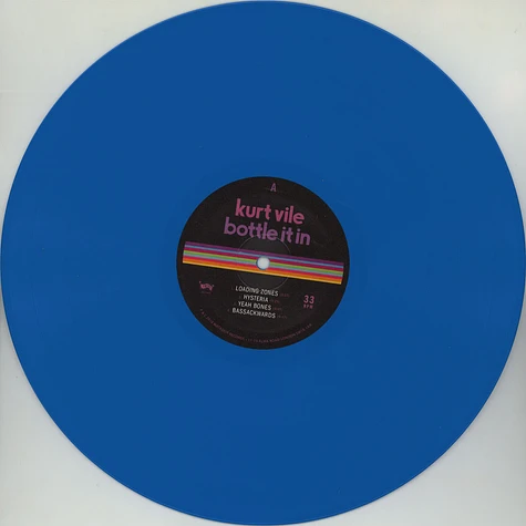 Kurt Vile - Bottle It In Blue Vinyl Edition