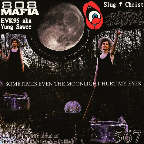 Slug Christ - Sometimes Even The Moonlight Hurt My Eyes Clear With Black Splatter Vinyl Edition
