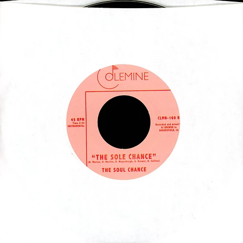 The Soul Chance - Give Love A Try / The Sole Chance Colored Vinyl Edition