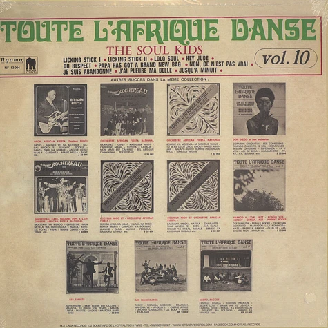 Soul Kids,The - Tout L'Afrique Danse Volume 10