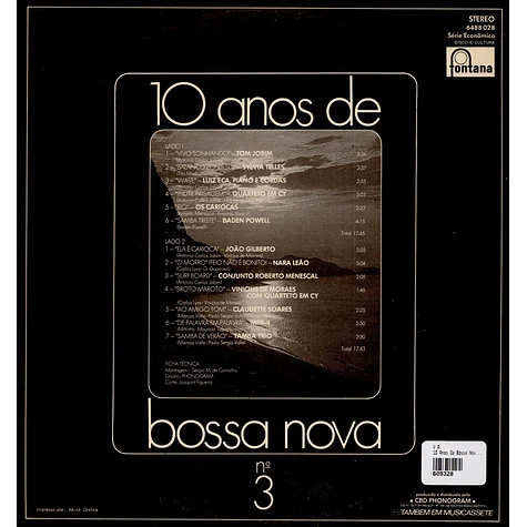 V.A. - 10 Anos De Bossa Nova Vol.3 (Remembrance Of Rio)