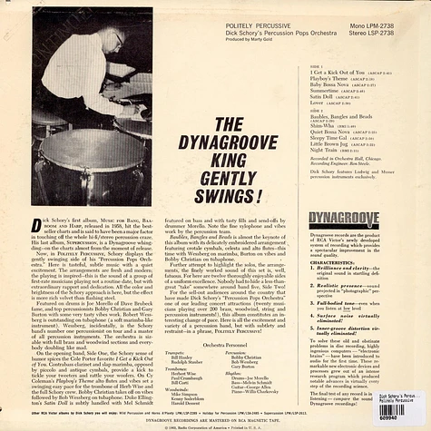 Dick Schory's Percussion Pops Orchestra - Politely Percussive
