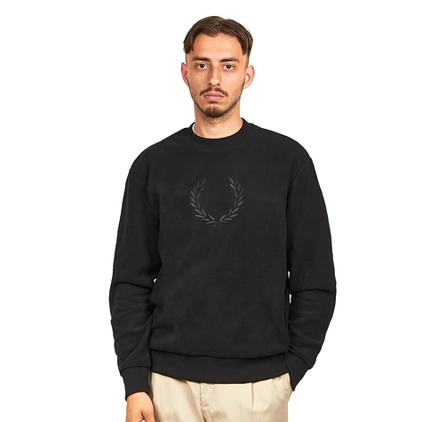 Fred Perry - Embroidered Fleece Sweatshirt