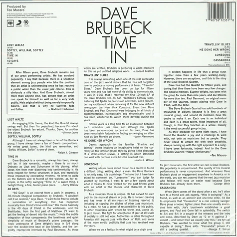 Dave Brubeck - Time In