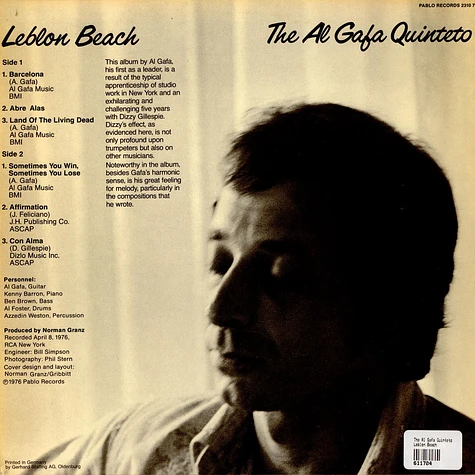 The Al Gafa Quinteto - Leblon Beach