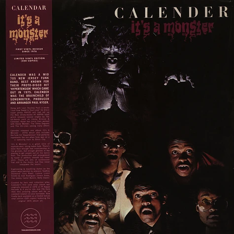 Calender - It's A Monster