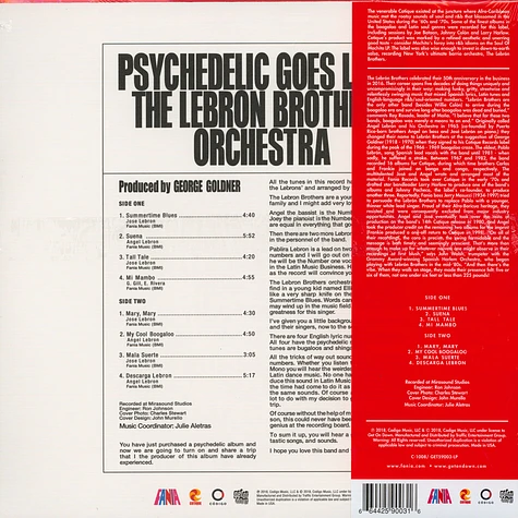 Lebron Brothers - Psychedelic Goes Latin