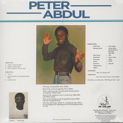 Peter Abdul - Get Down With Me