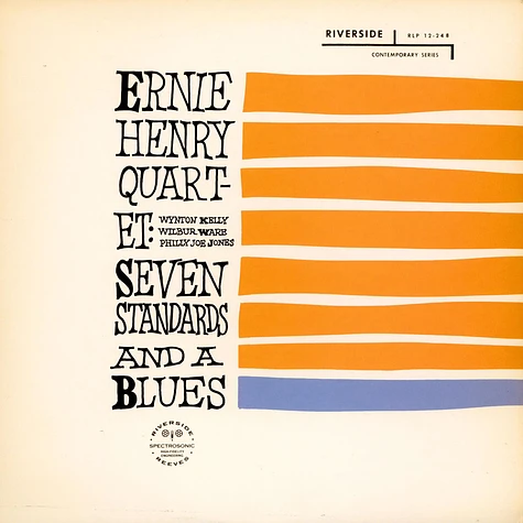Ernie Henry Quartet - Seven Standards And A Blues