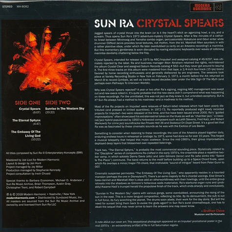Sun Ra - Crystal Spears