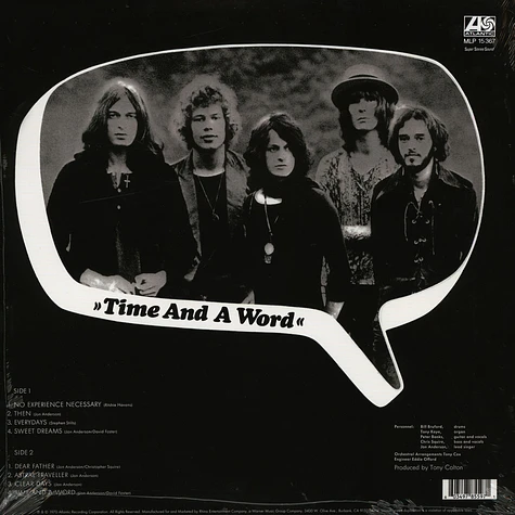 Yes - Time And A Word