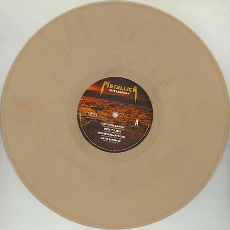 Metallica - Exit Sandman Sand Colored Vinyl Edition