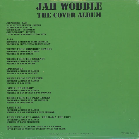 Jah Wobble - The Cover Album