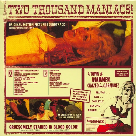 Herschell Gordon Lewis - OST Two Thousand Maniacs!