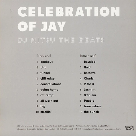 DJ Mitsu The Beats - Celebration Of Jay
