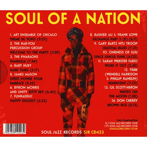 V.A. - Soul Of A Nation: Jazz Is The Teacher, Funk Is The Preacher - Afro-Centric Jazz, Street Funk And The Roots Of Rap In The Black Power Era 1969-75