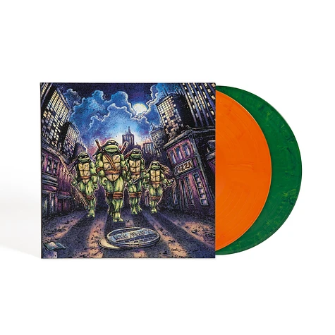 John Du Prez - OST Teenage Mutant Ninja Turtles Michelangelo Edition Orange & Green Vinyl