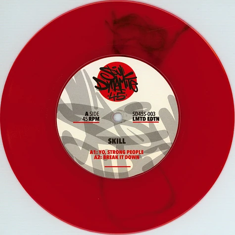 Skill - Yo Strong People +3 Red Colored Vinyl Edition