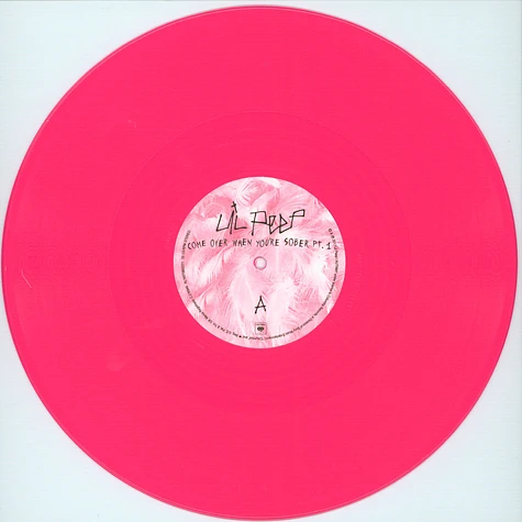 Lil Peep - Come Over When You're Sober Part 1 & Part 2 Black & Pink Vinyl Edition