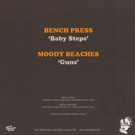 Bench Press / Moody Peaches - Split Singles Club #1