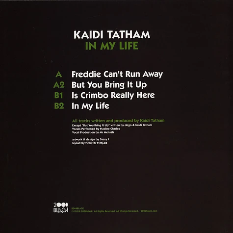 Kaidi Tatham - In My Life