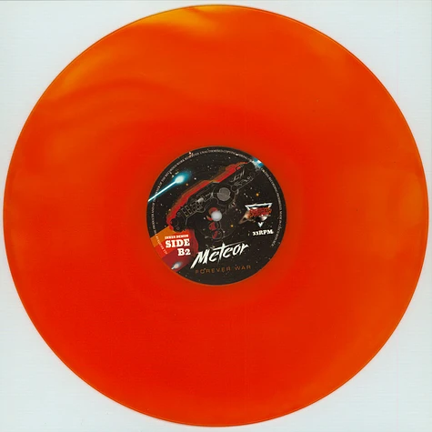 Meteor - Inner Demon Orange & Yellow Swirl Effect Colored Vinyl Edition