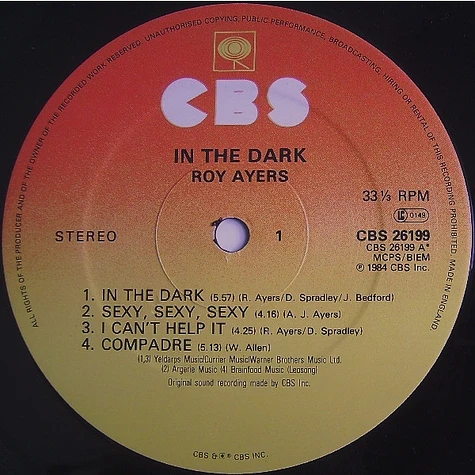 Roy Ayers - In The Dark