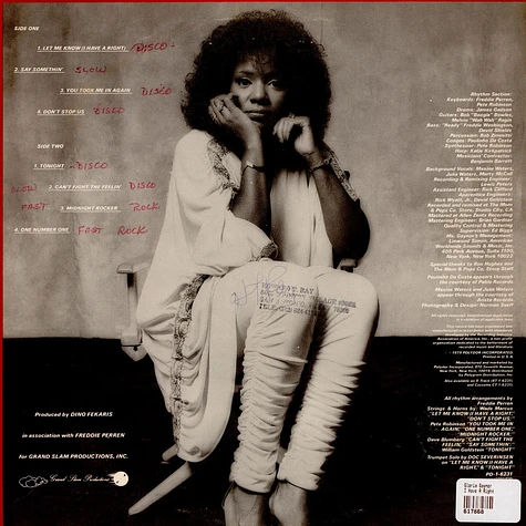 Gloria Gaynor - I Have A Right