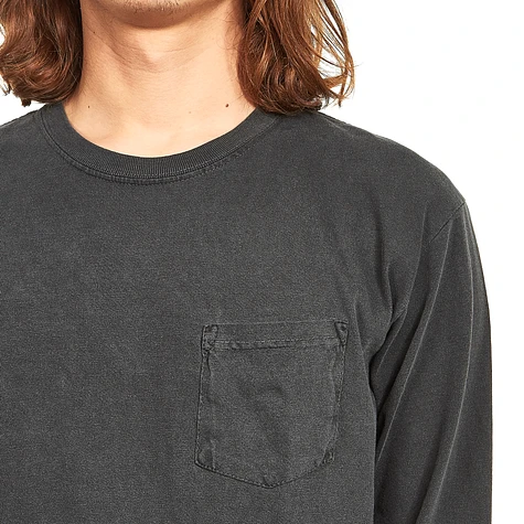 Stüssy - Camo Stock Pigment Dyed Pocket LS Tee