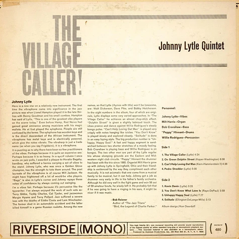 Johnny Lytle - The Village Caller!