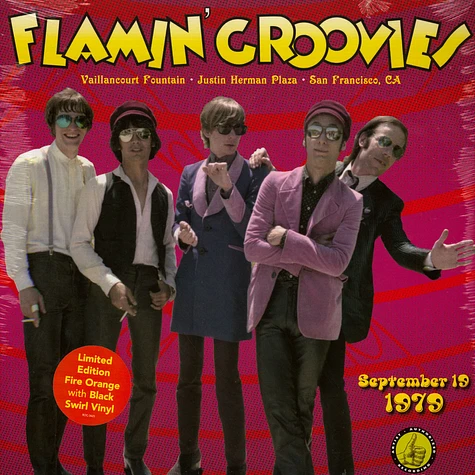 Flamin' Groovies - Live From The Vaillancourt Fountains: 9/19/79