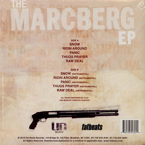 Roc Marciano - The Marcberg EP