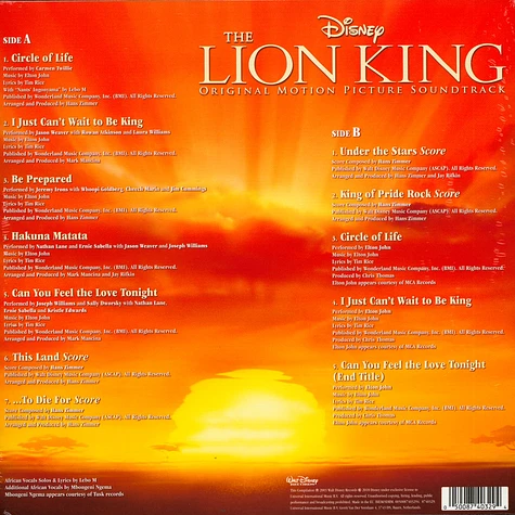 V.A. - OST The Lion King