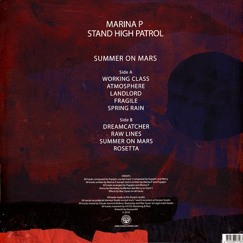 Marina P & Stand High Patrol - Summer On Mars