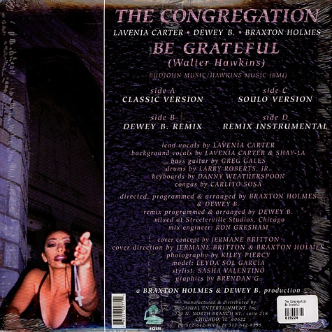 The Congregation - Be Grateful