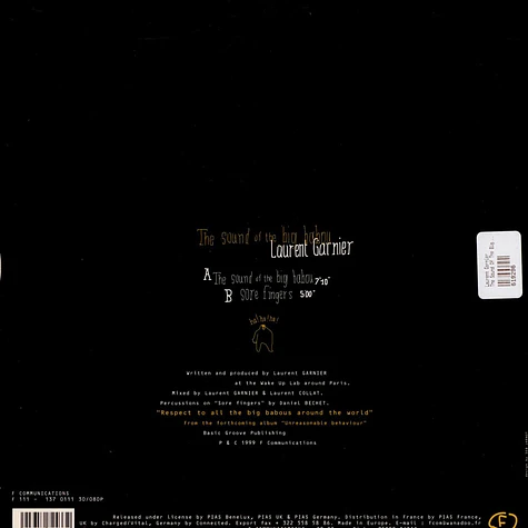 Laurent Garnier - The Sound Of The Big Babou