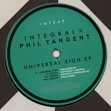 Phil Tangent - Universal Sigh EP