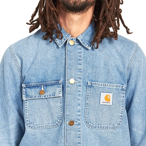 Carhartt WIP - Michigan Chore Coat "Norco" Blue Denim, 11.25 oz